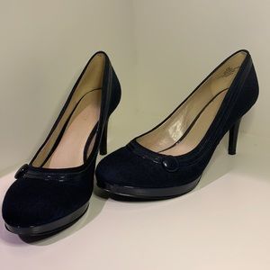 Nine West Amell Heels - Navy